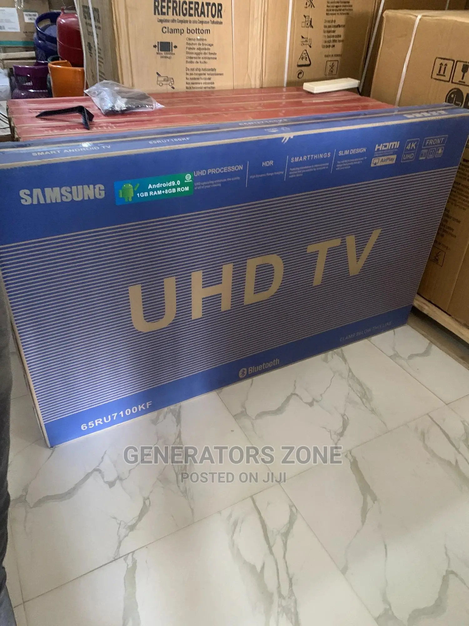 65-inches Samsung 65ru7100kf Smart Tv...+Bluetooth 65''+Hdmi