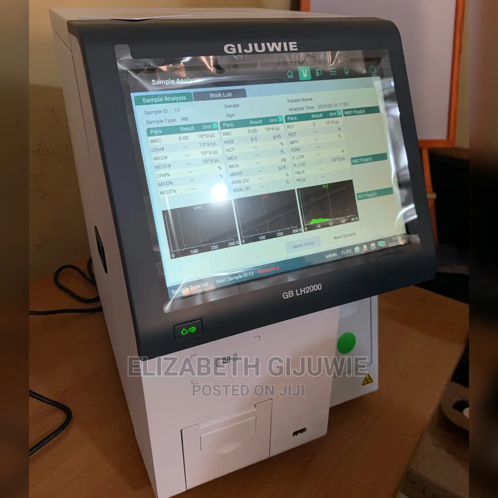 Edan 3parts Hematology Analyzer