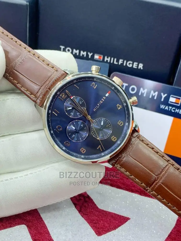Original TOMMY HILFIGER Leather Strap Available in Store