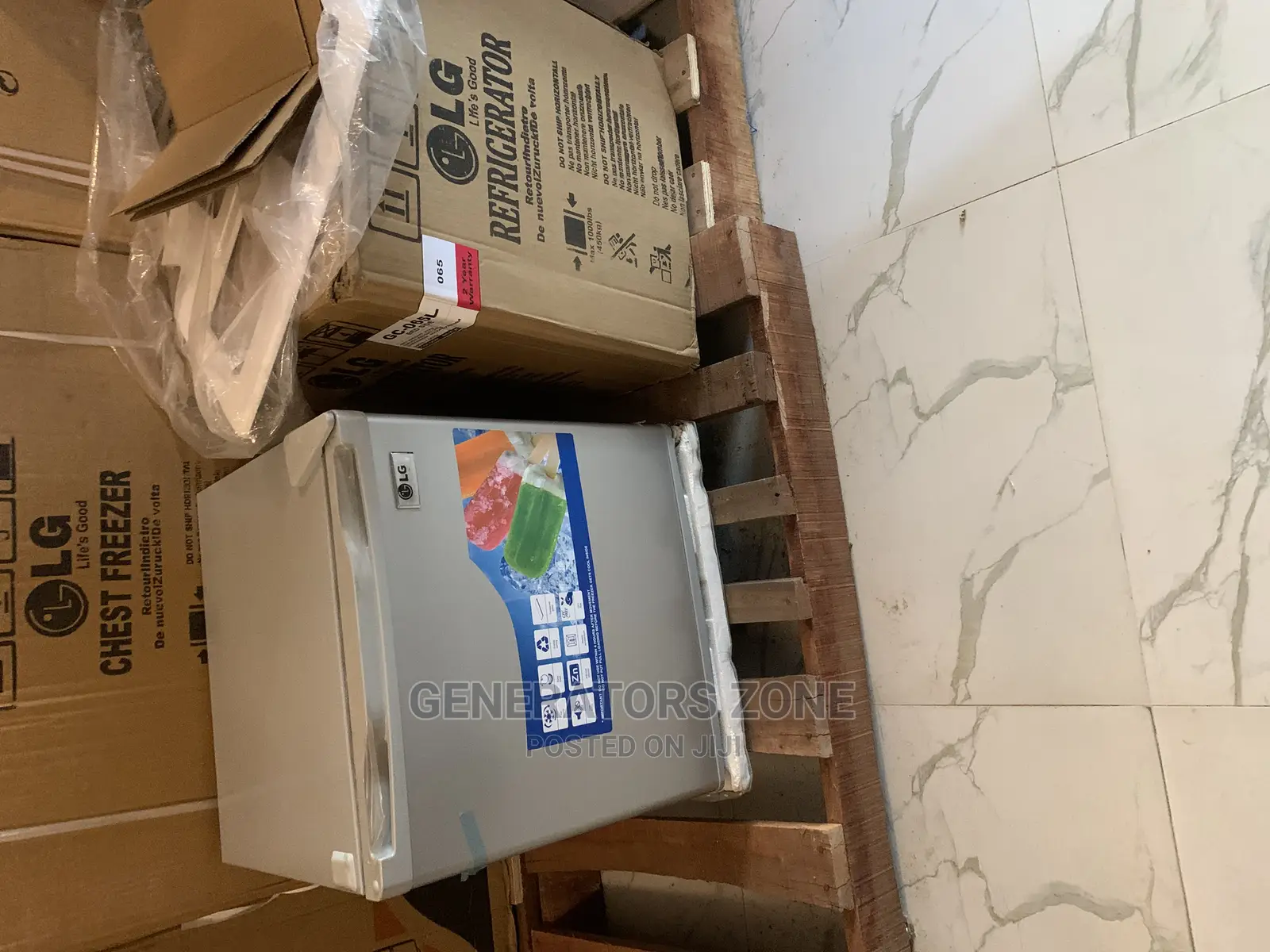 Lg Mini Refrigerator Gc-065l With Top Freezer