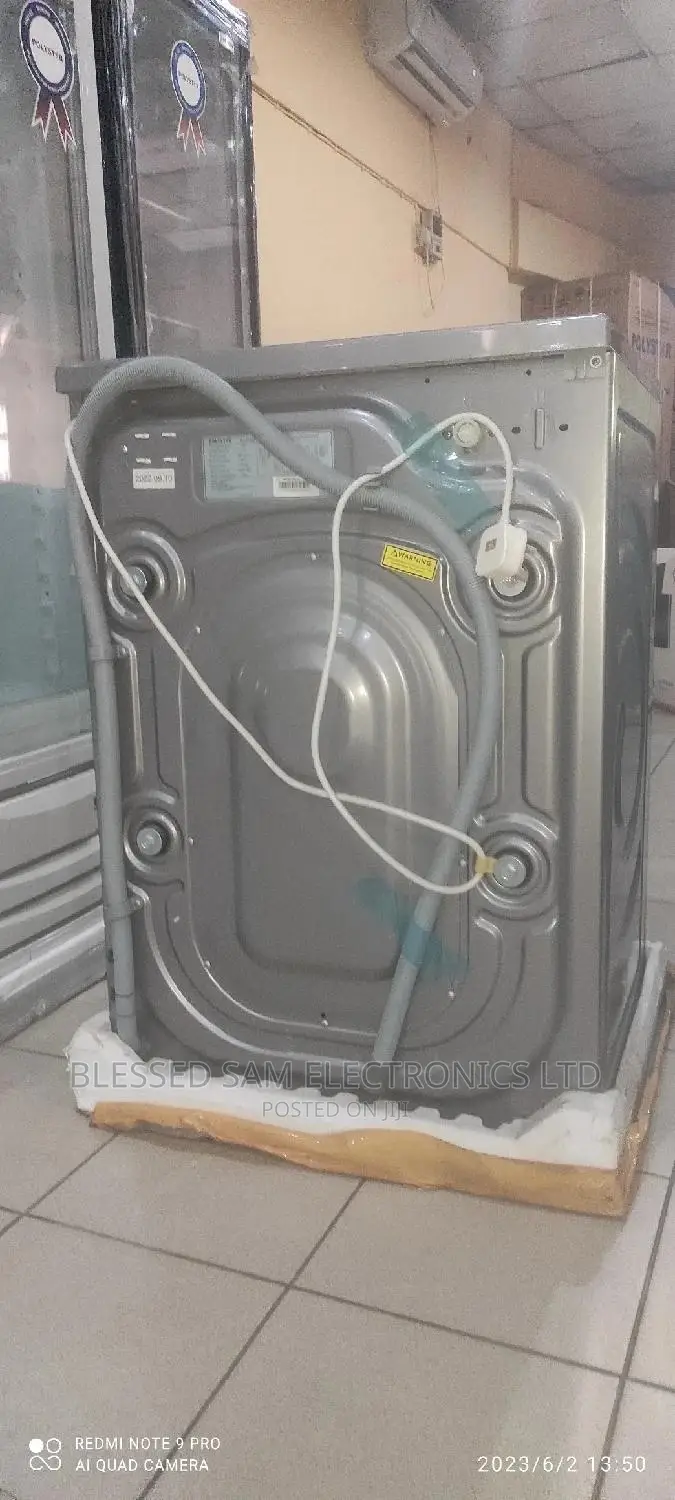 Polystar Inverter 9KG Front Load Automatic Washing Machine