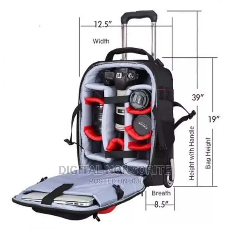 Trolley Camera Backpack Bag