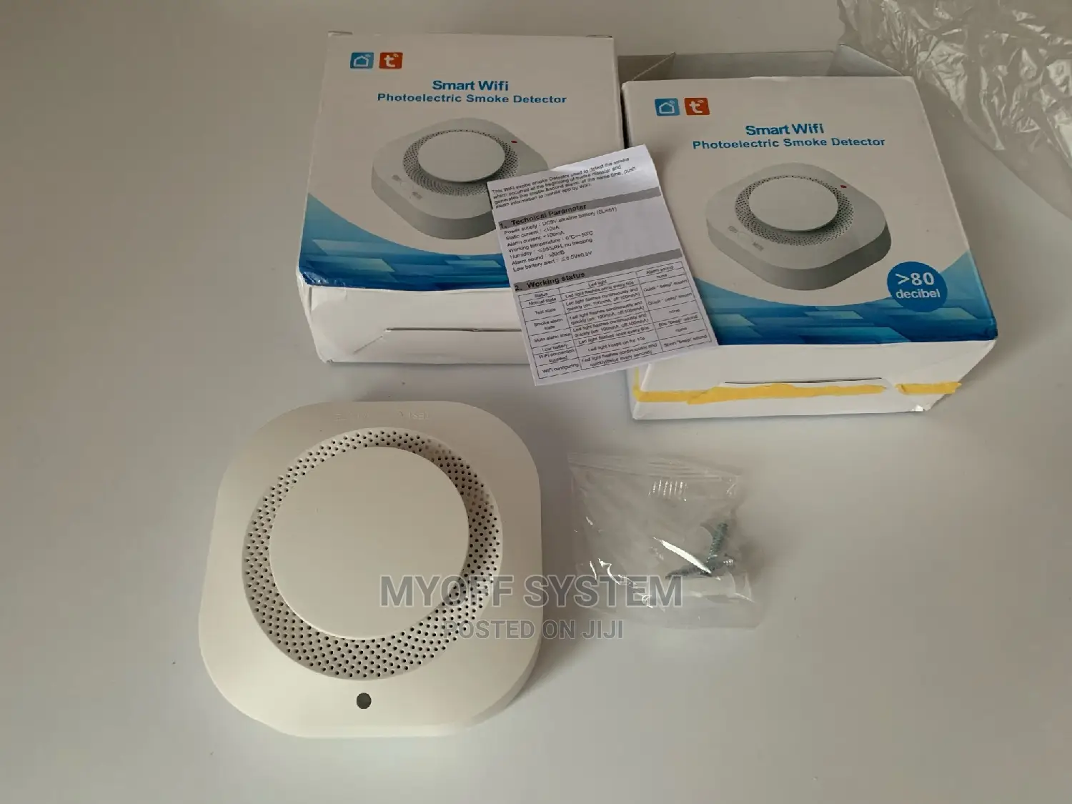 Tuya Wi-fi Smart Smoke Detector