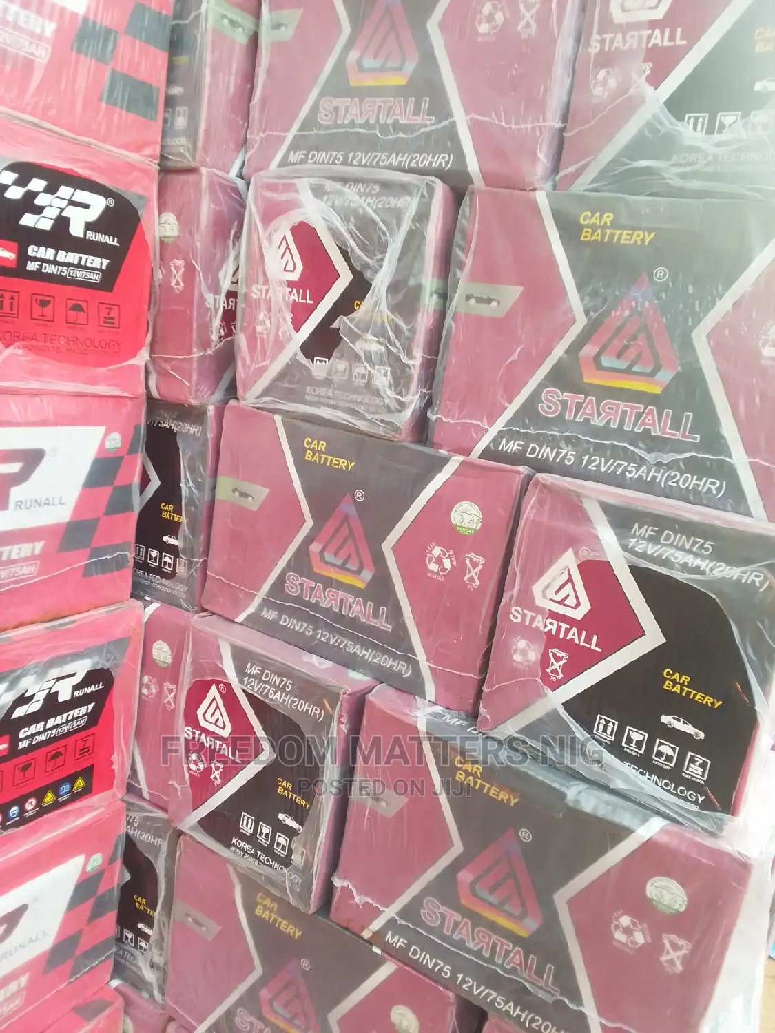 Two Year's Guarantee Car Battery