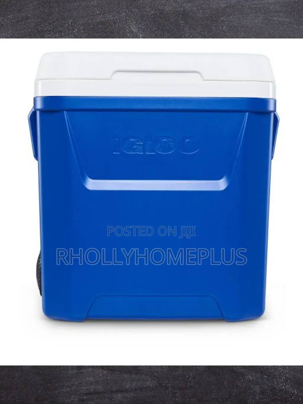 Igloo 60 Qt Laguna Ice Chest Cooler With Wheels, Blue