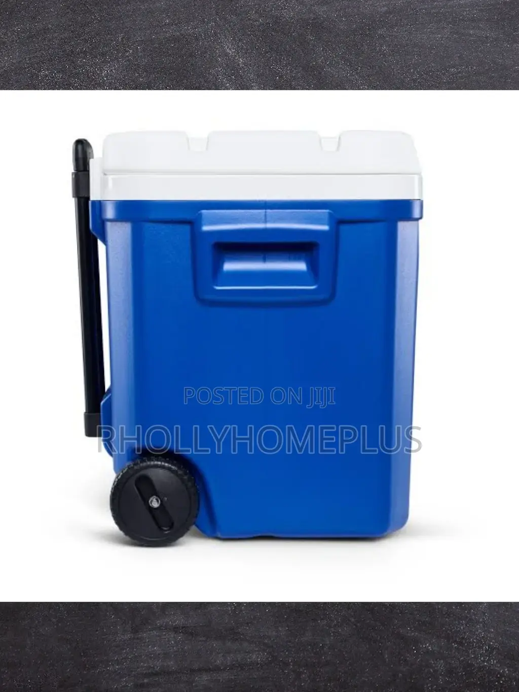 Igloo 60 Qt Laguna Ice Chest Cooler With Wheels, Blue