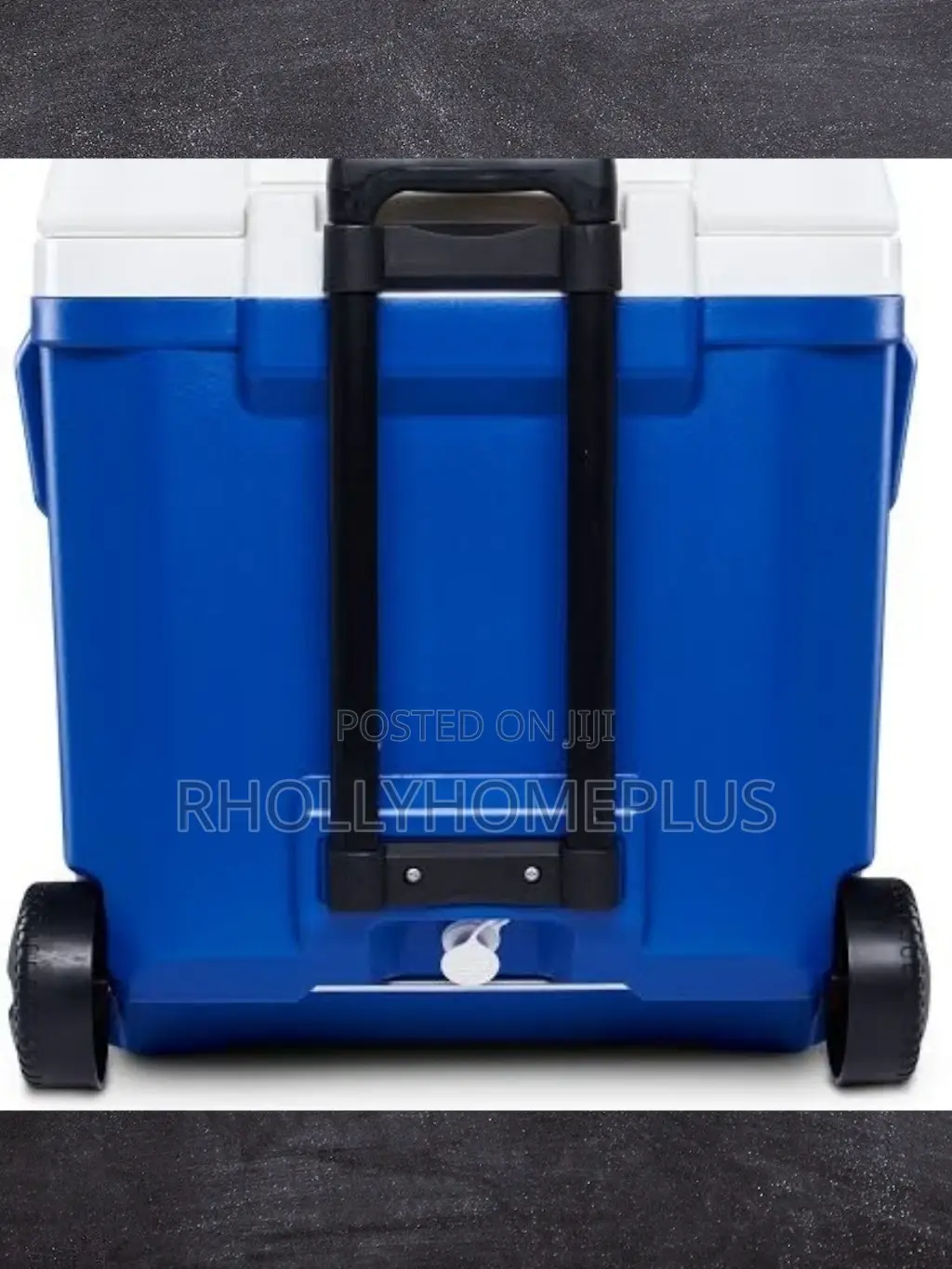 Igloo 60 Qt Laguna Ice Chest Cooler With Wheels, Blue
