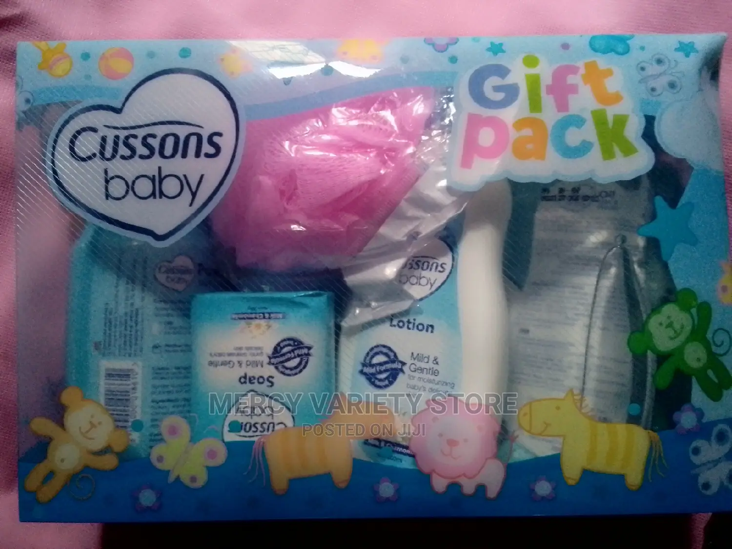 Cussons Baby Gift Pack - 8 Essential Items