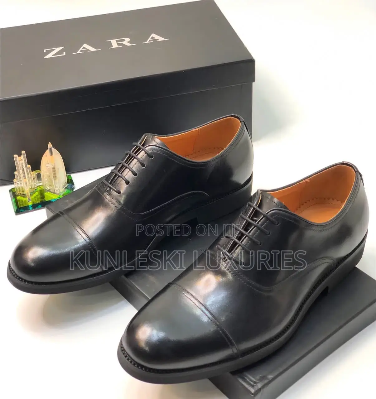 Original Zara Oxfords Men Leather Shoe