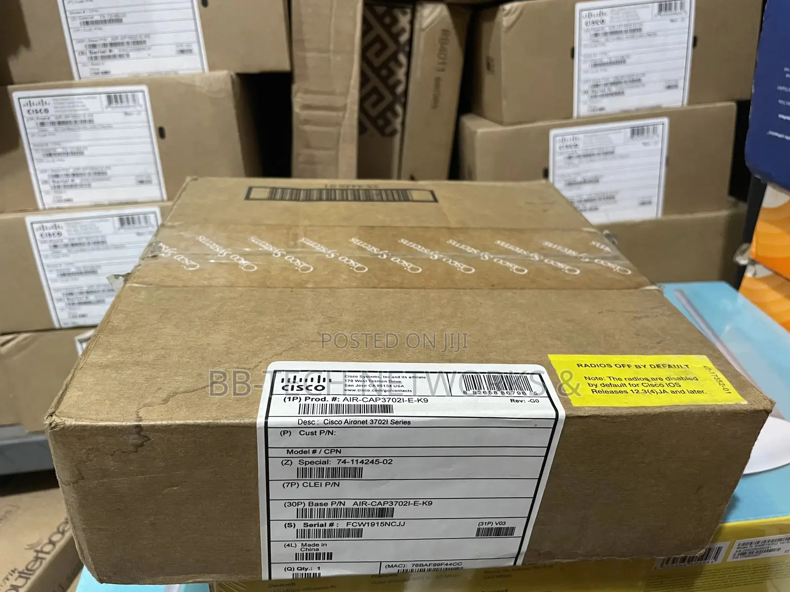 New Cisco Air-Cap3702i-E-