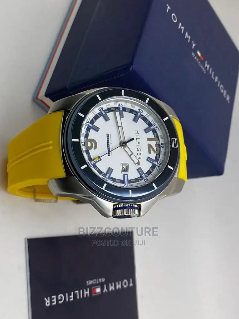 Original TOMMY HILFIGER Rubber Strap Available in Store