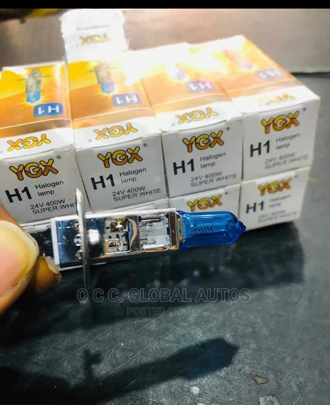 H1 Bulb Ygx Blue Glass 12v 24v