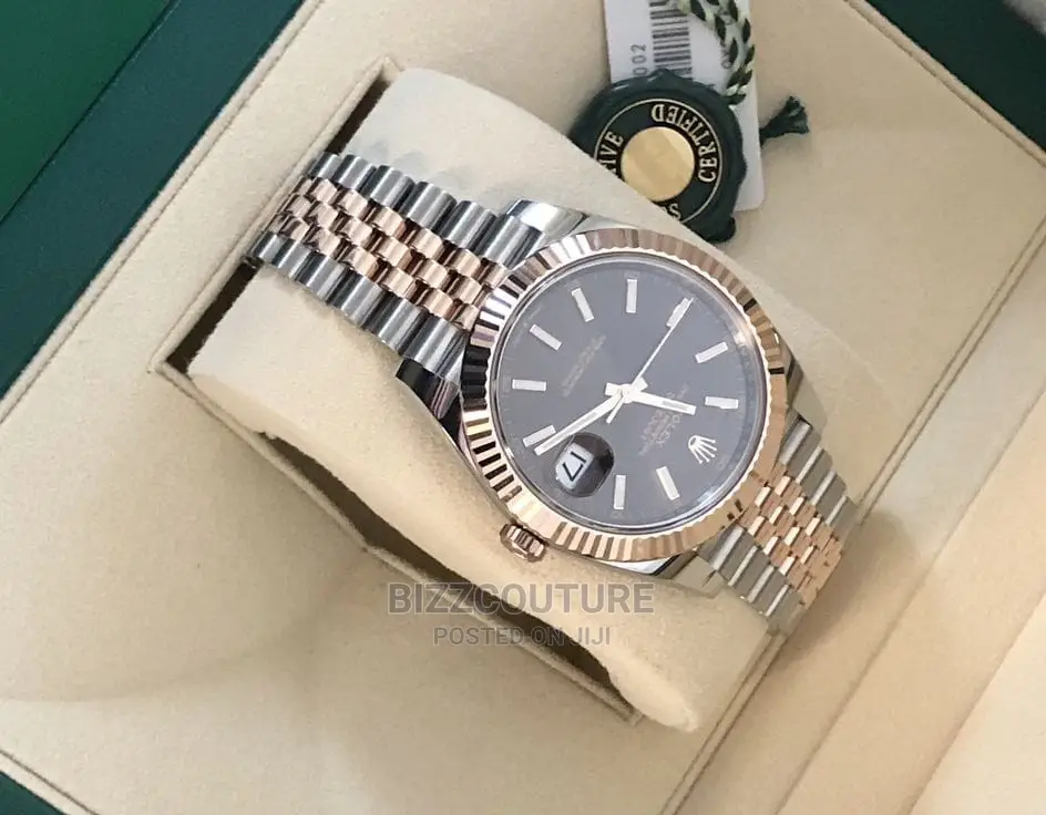 Original ROLEX DATE JUST Silver Gold Available in Store