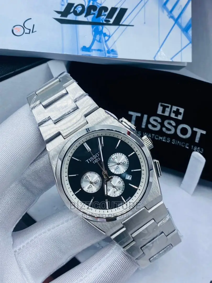 Original TISSOT Silver Steel Watch Available in Store