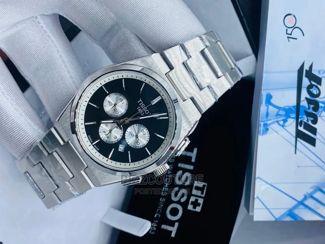 Original TISSOT Silver Steel Watch Available in Store