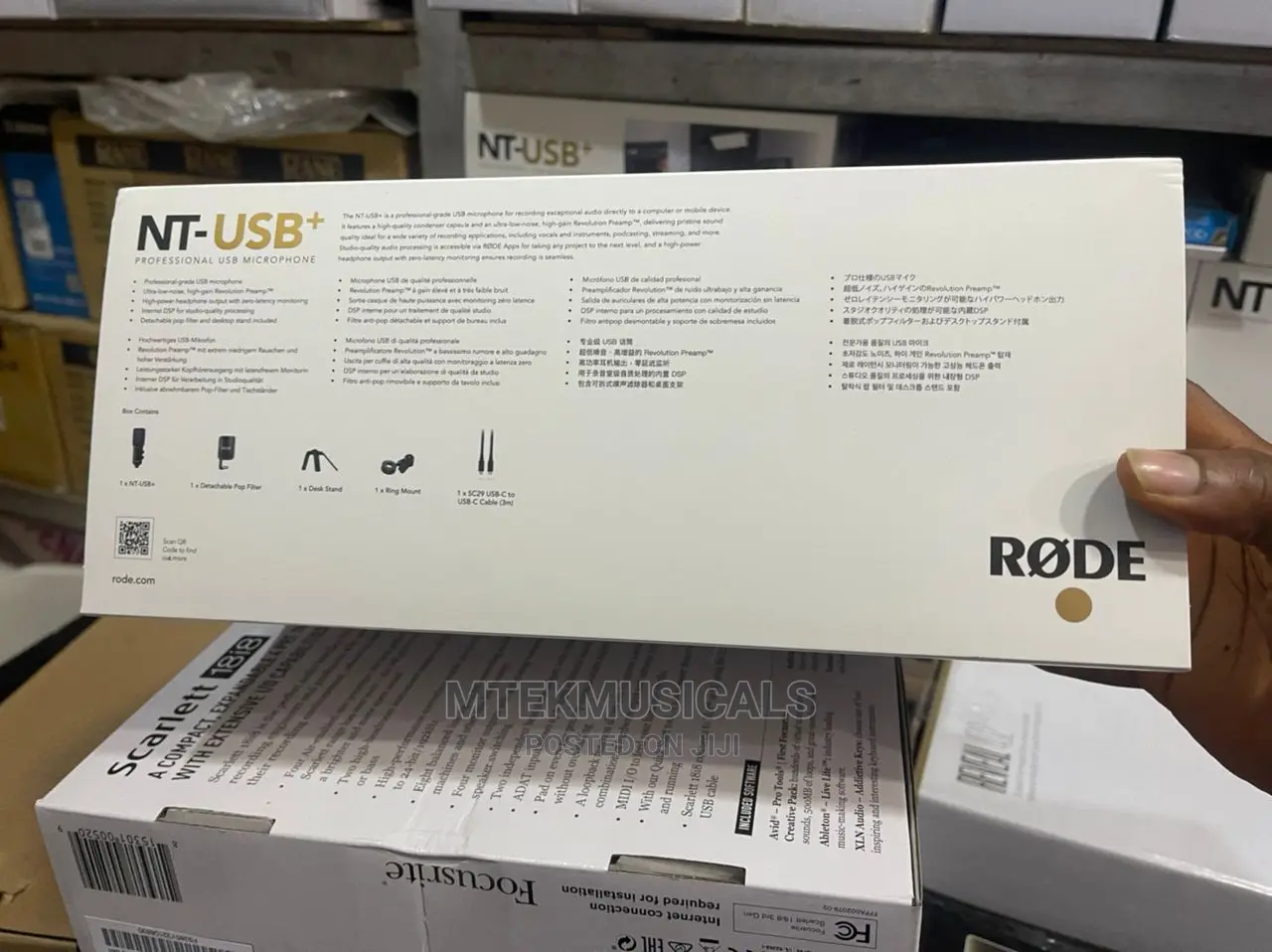 Røde Nt-Usb+ Professional Usb Microphone