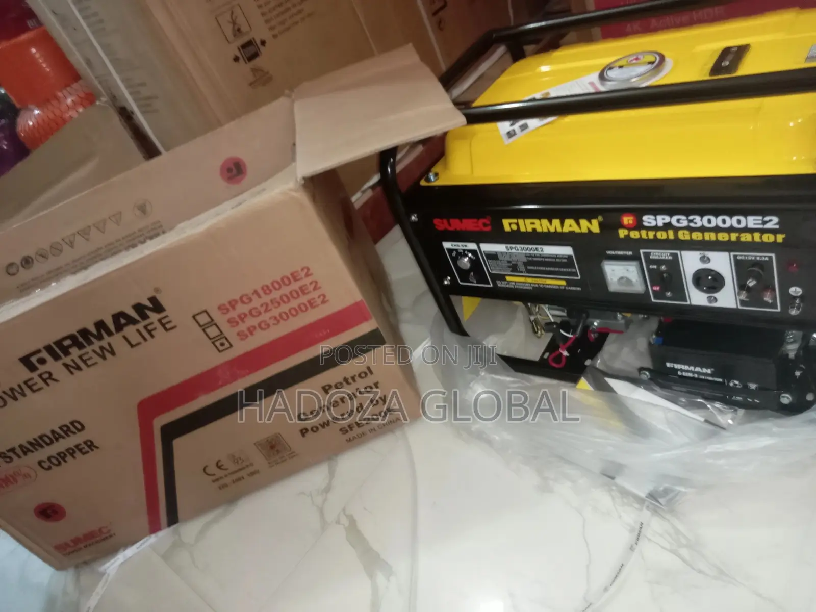 Sumec Firman 5.5kva Key Starter Automatic Generator