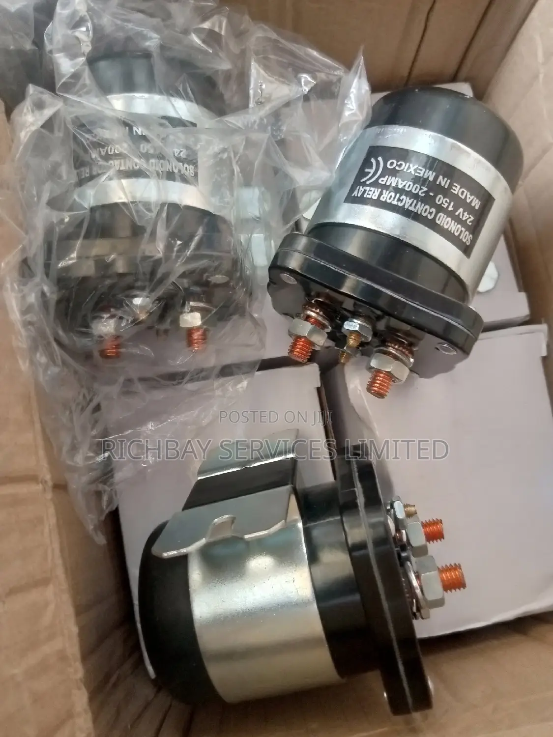 24V Solonoid Contactor Relay 150-200amp
