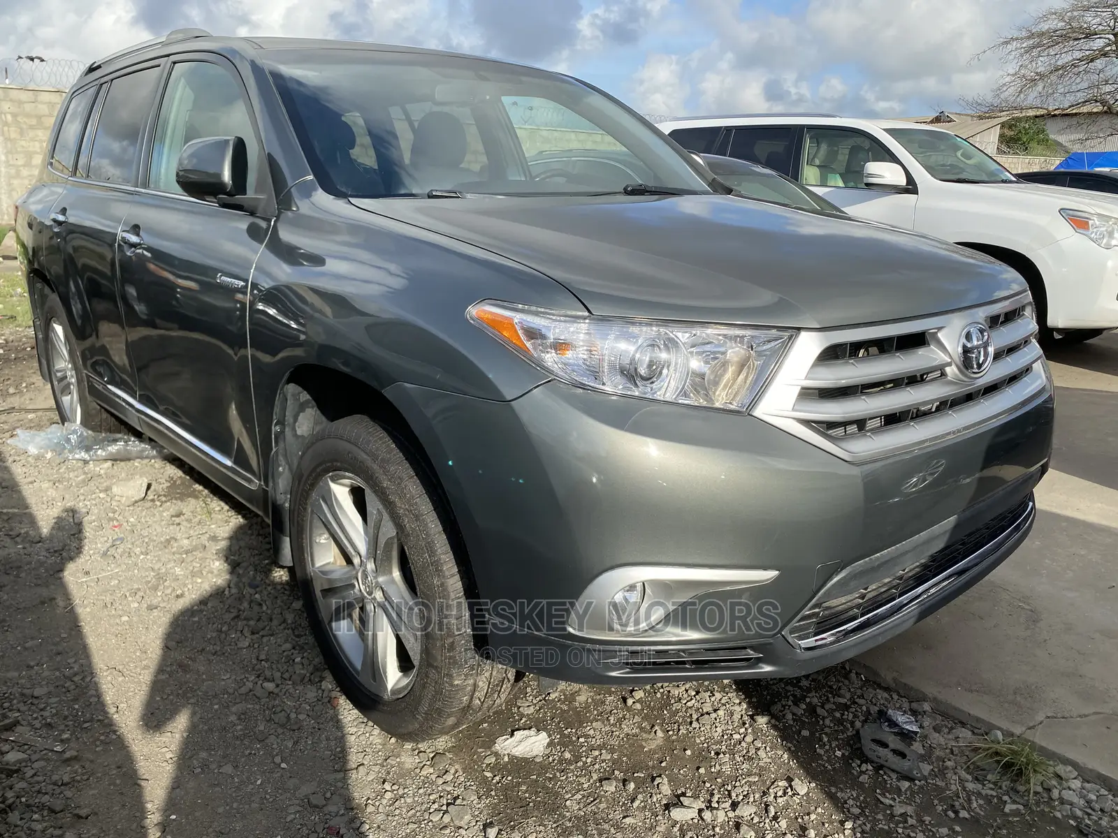 Toyota Highlander Limited 2012 Green
