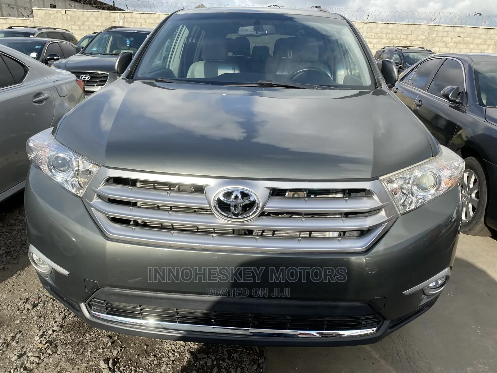 Toyota Highlander Limited 2012 Green