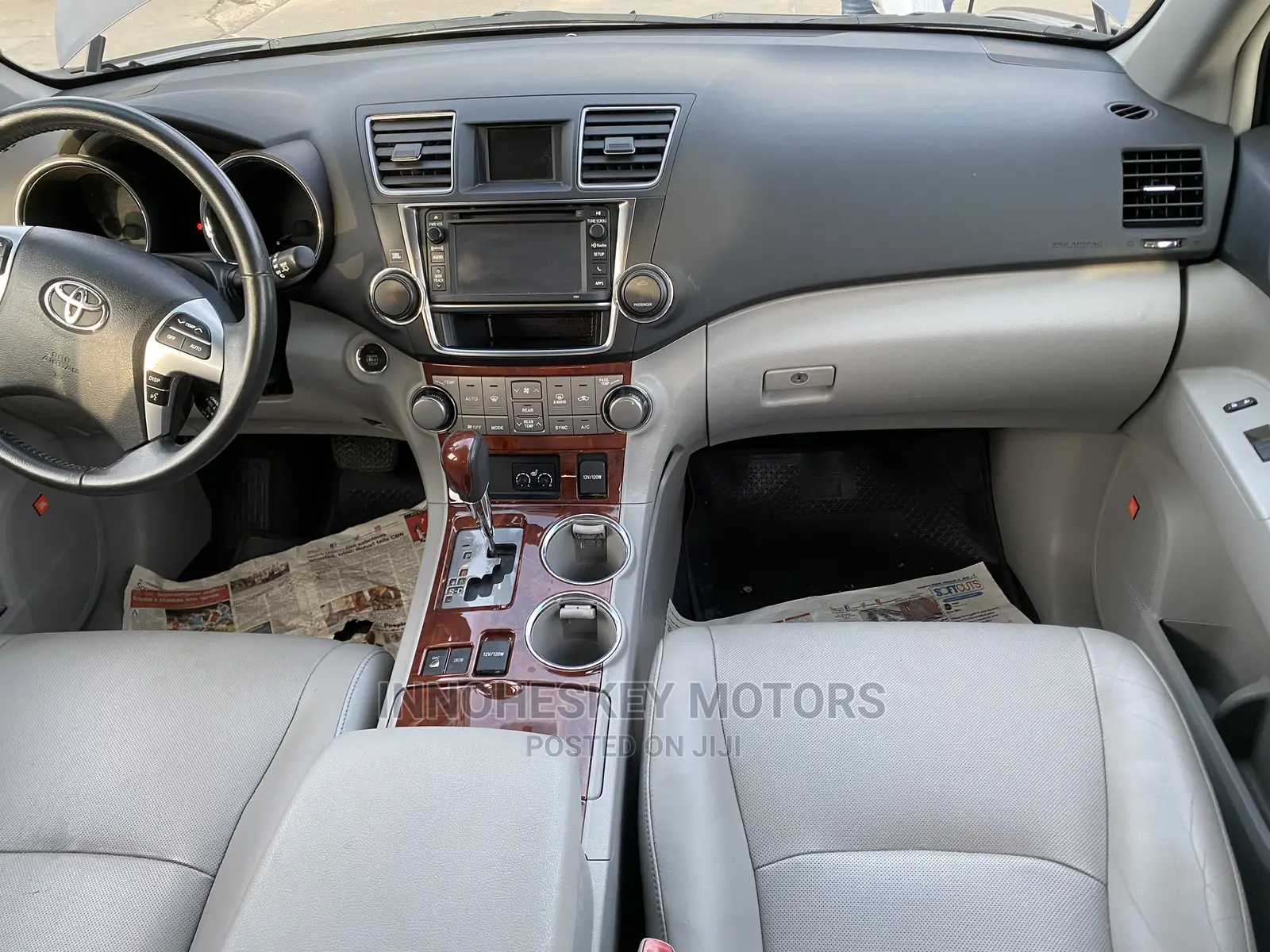 Toyota Highlander Limited 3.5l 4WD 2013 Gray
