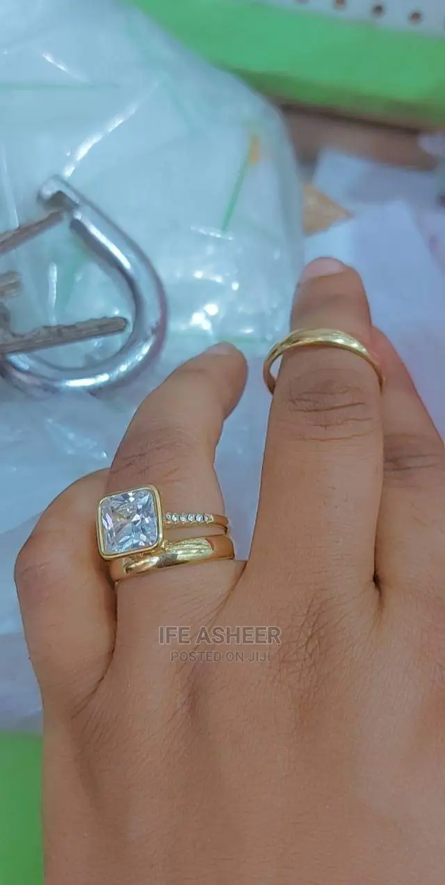 Complete Set of Couples Wedding Ring