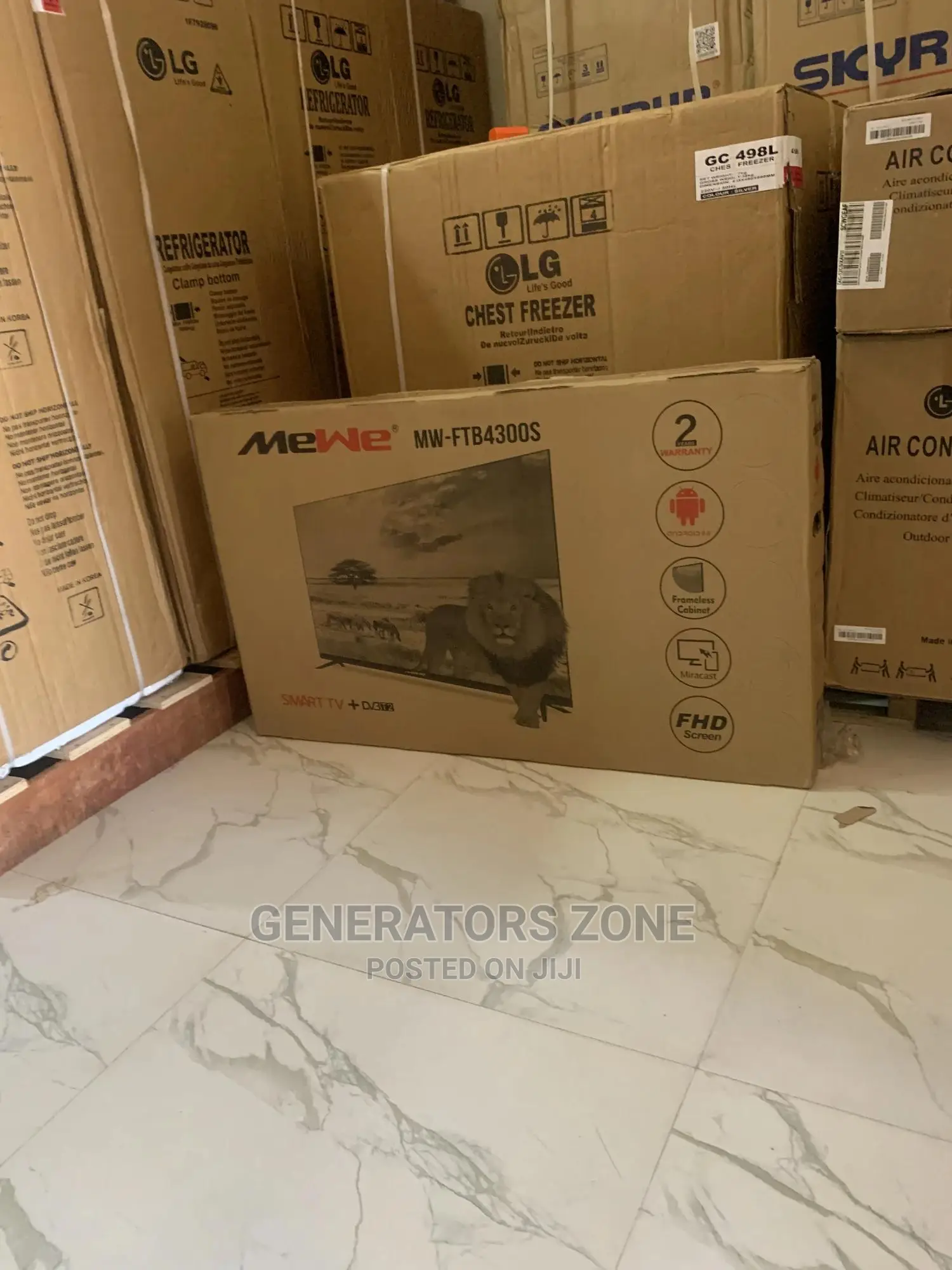 New Classic Mewe 43 Inch Smart Tv|Mw-Ftb4300s