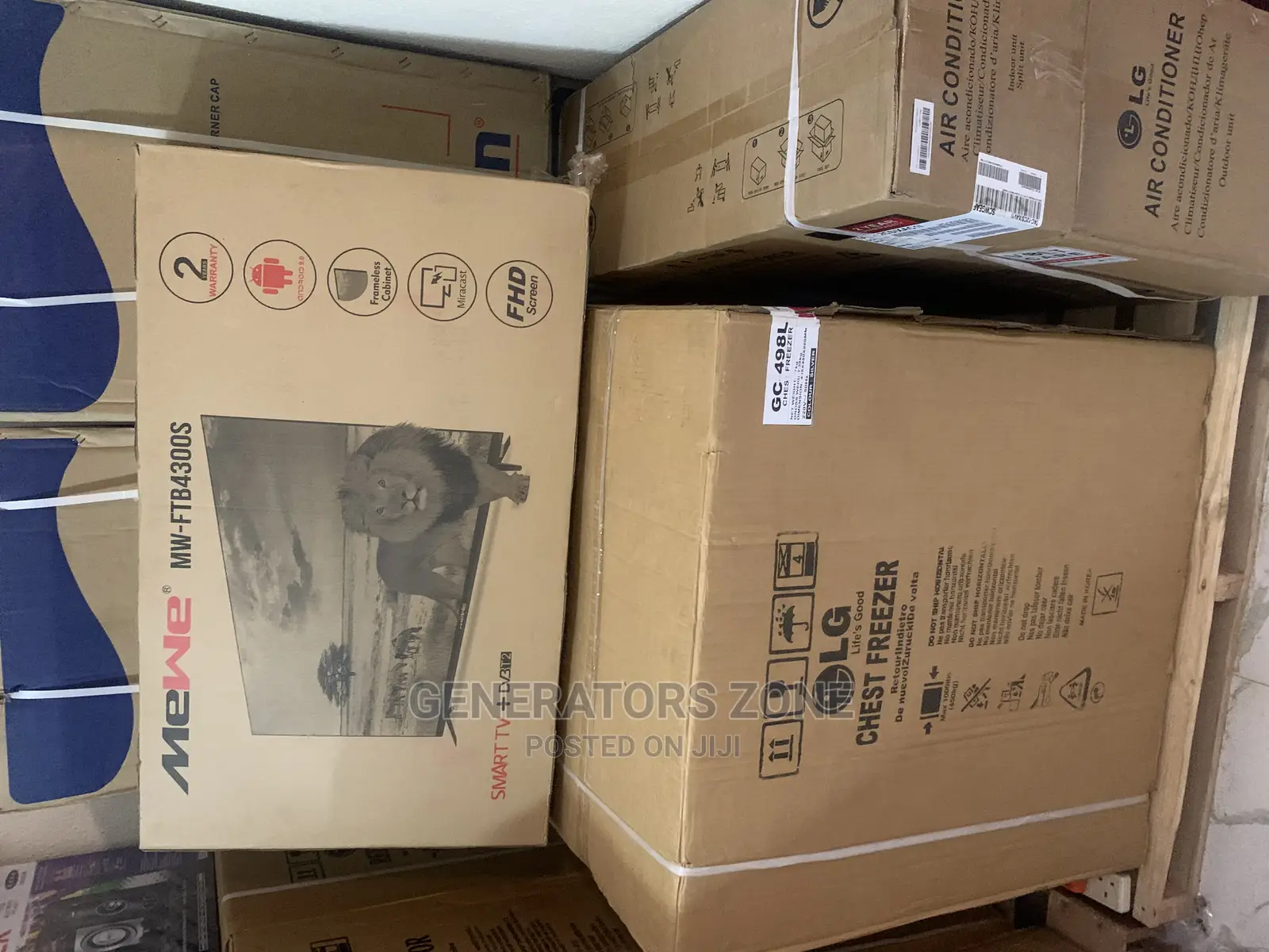 Top Selling Mewe 43 Inch Smart TV +Frameless Cabinet