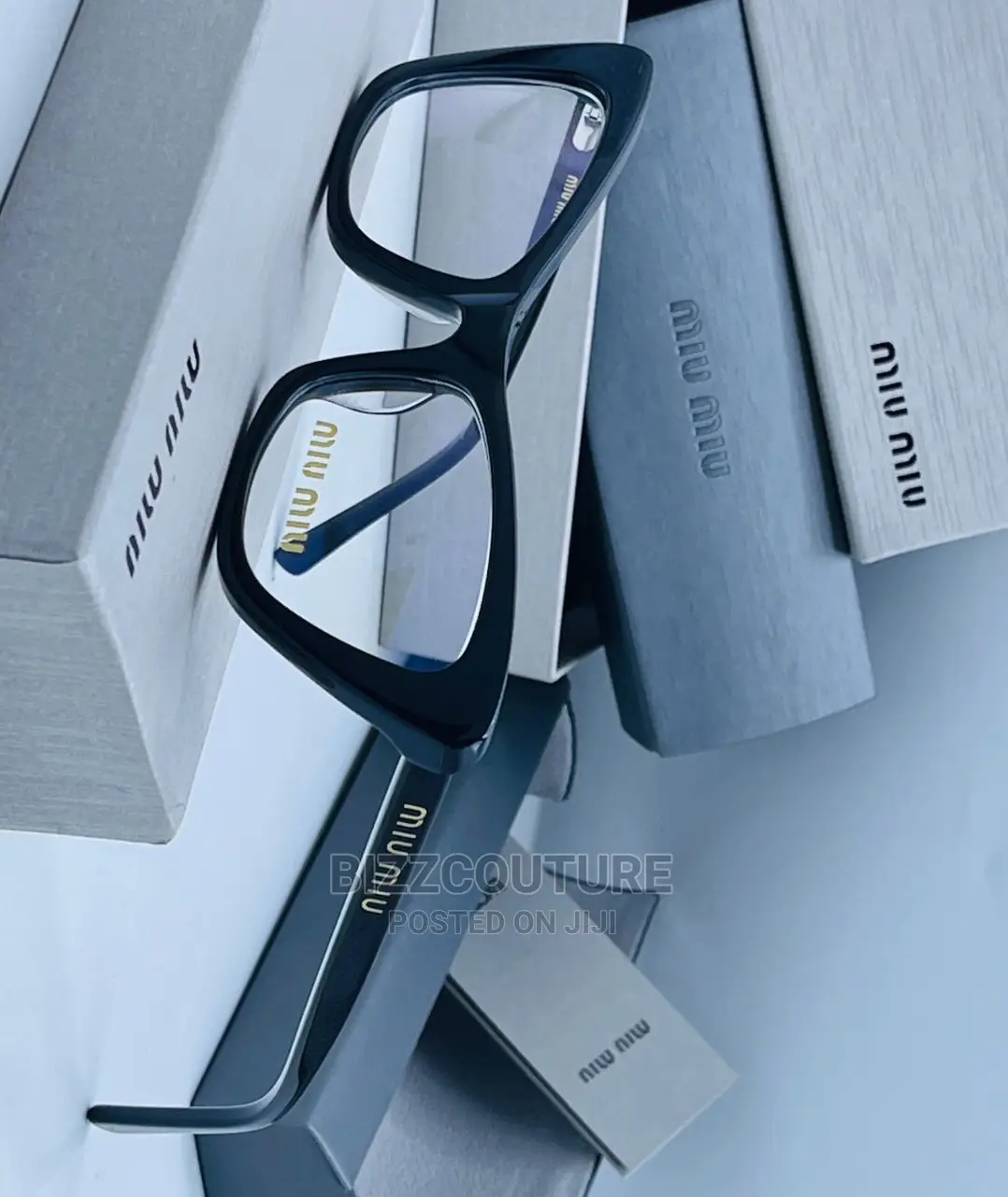 Original MIU MIU Eye Wear Glasses Available in Store