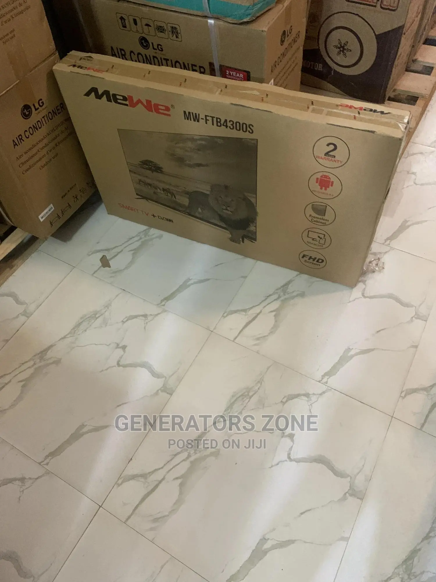 New Advanced 43 Inch Smart Frameless Tv