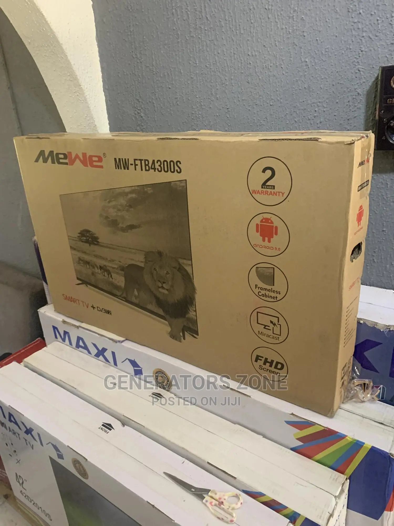 New Advanced 43 Inch Smart Frameless Tv