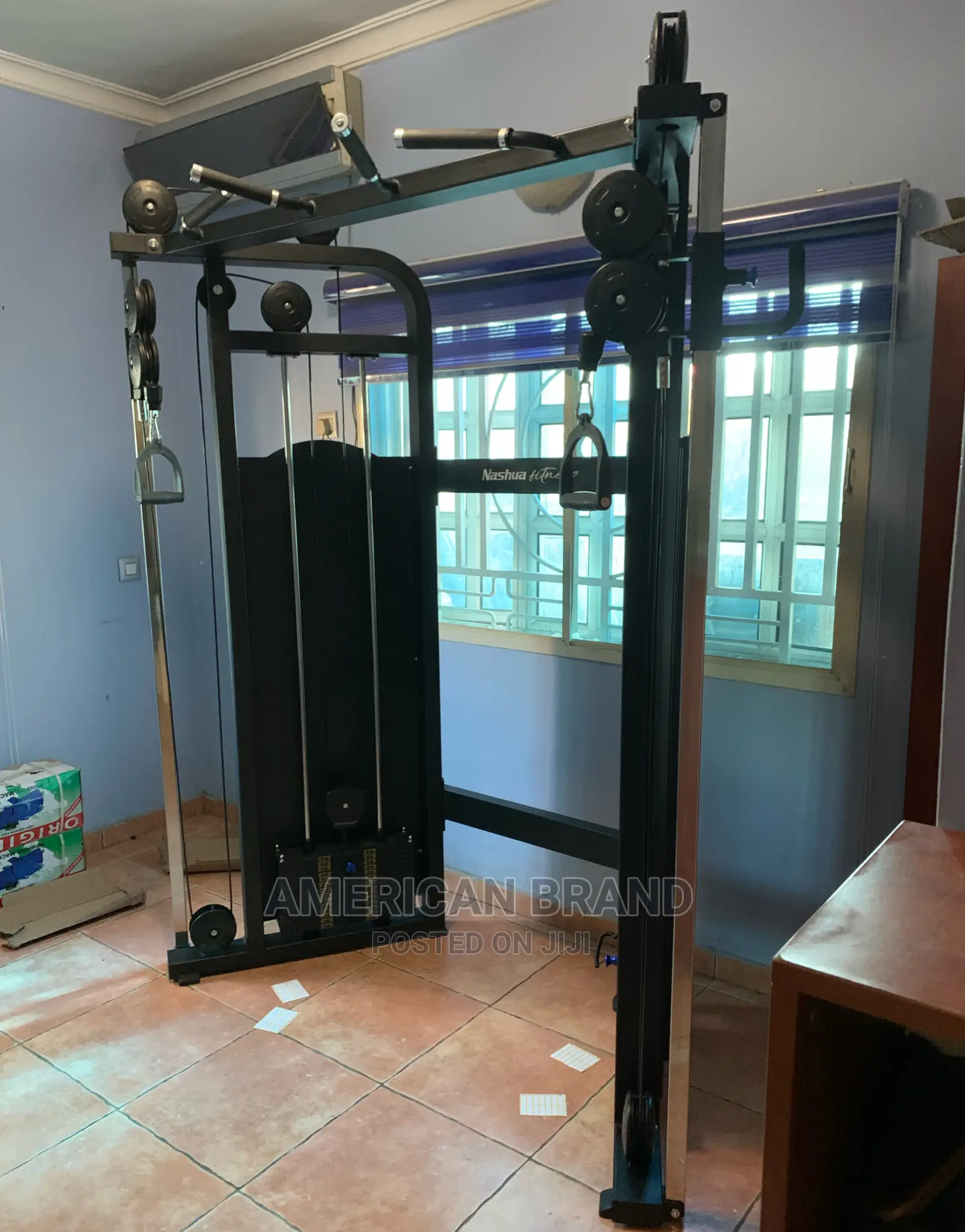 Nashua Commercial Functional Rack Crossover Cable Machine