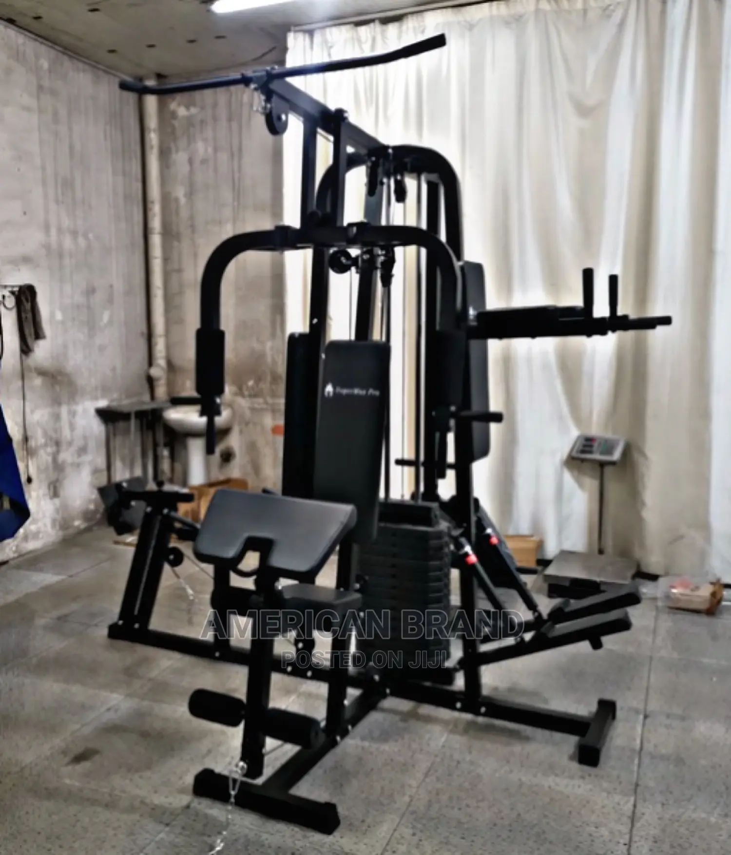Supermax 4(Four) Stations Multi Gym With Leg Press Stepper