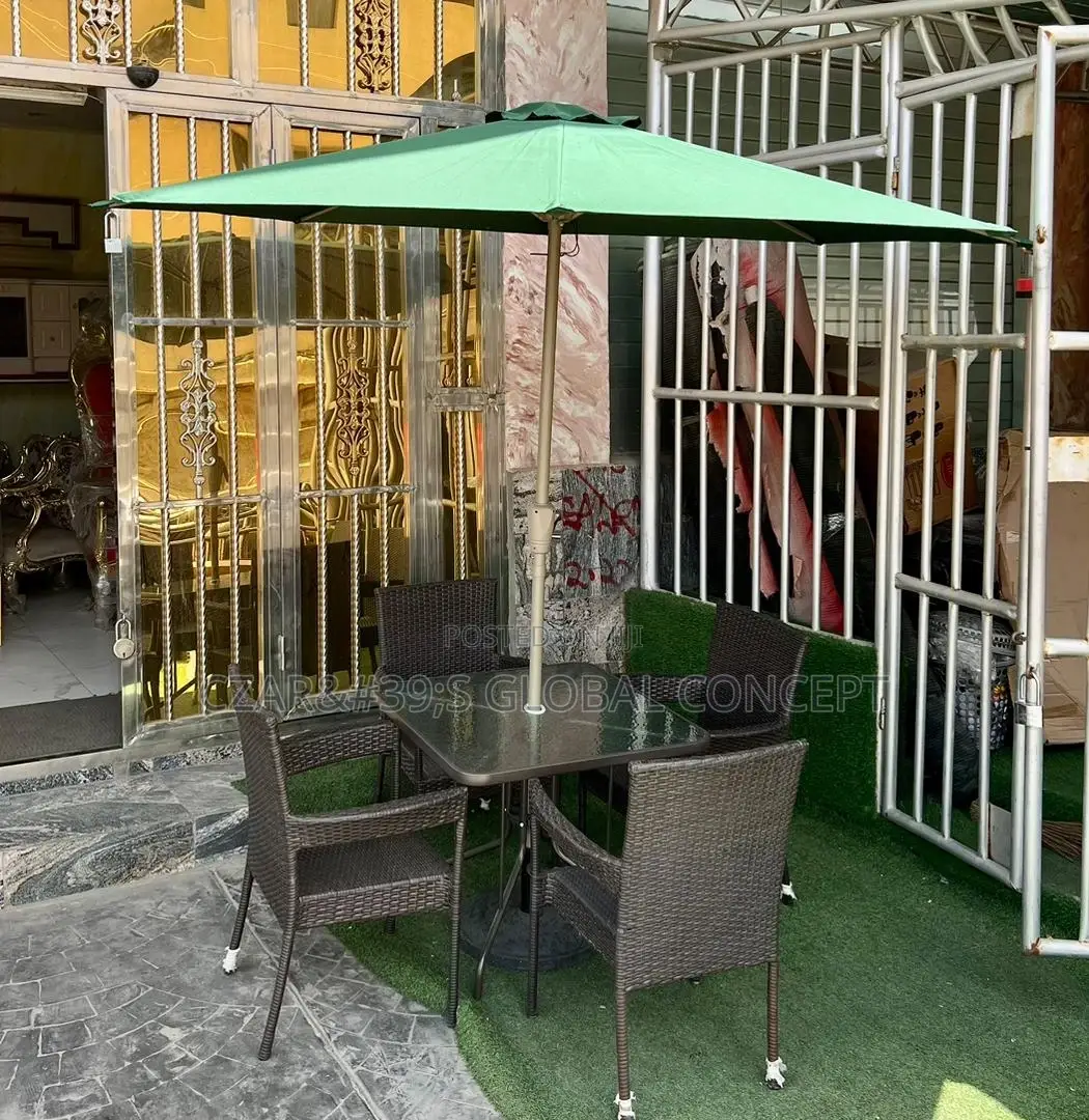 Quality Multi Purpose Chairs and Table With Umbrella