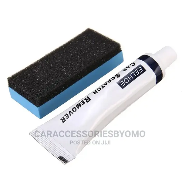 1pc Eelhoe Car Scratch Remover With Sponge