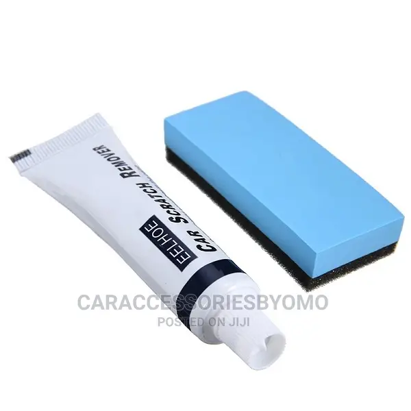 1pc Eelhoe Car Scratch Remover With Sponge