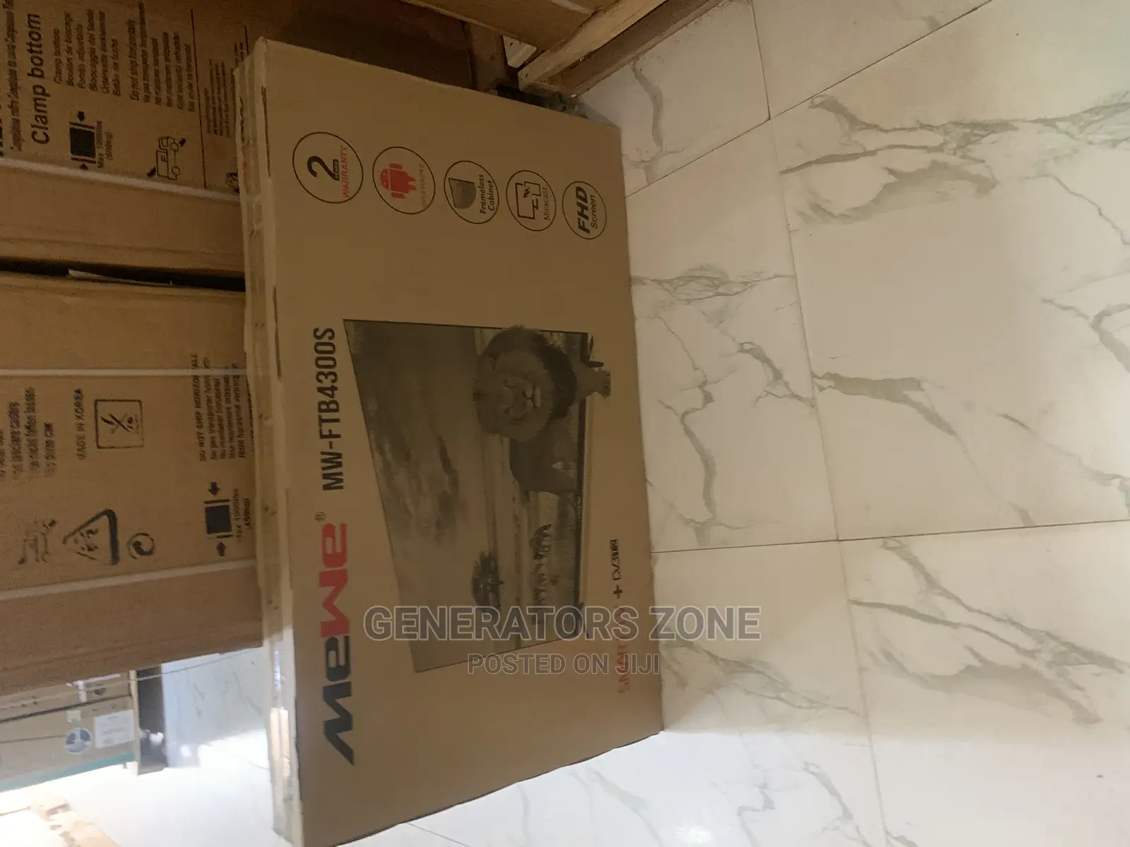 Mewe 43 Inch Smart Frameless TV Mw-Ftb4300s (Affordable)