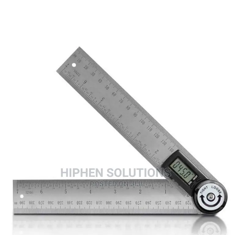 200mm Digital Angle Finder Ruler Protractor Measure Meter