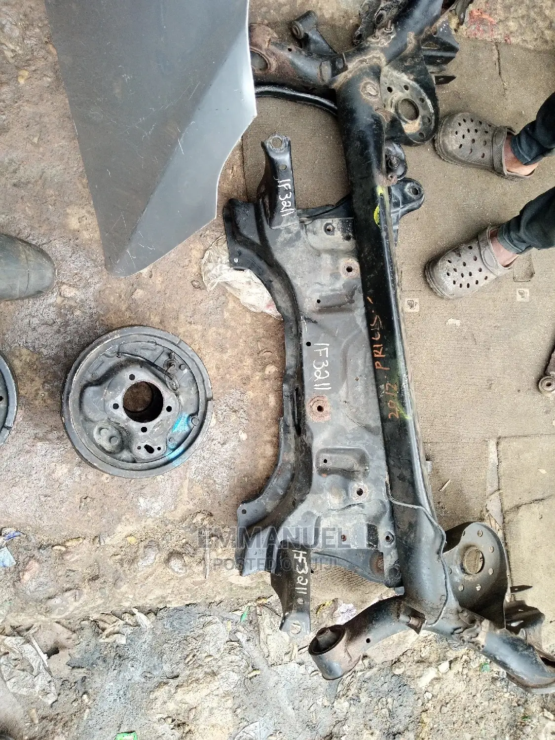 Front Beam Toyota Yaris 2007 2010 Engine Beam Toyota Yaris