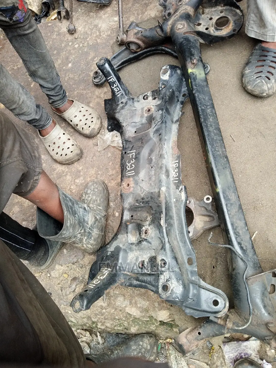 Front Beam Toyota Yaris 2007 2010 Engine Beam Toyota Yaris
