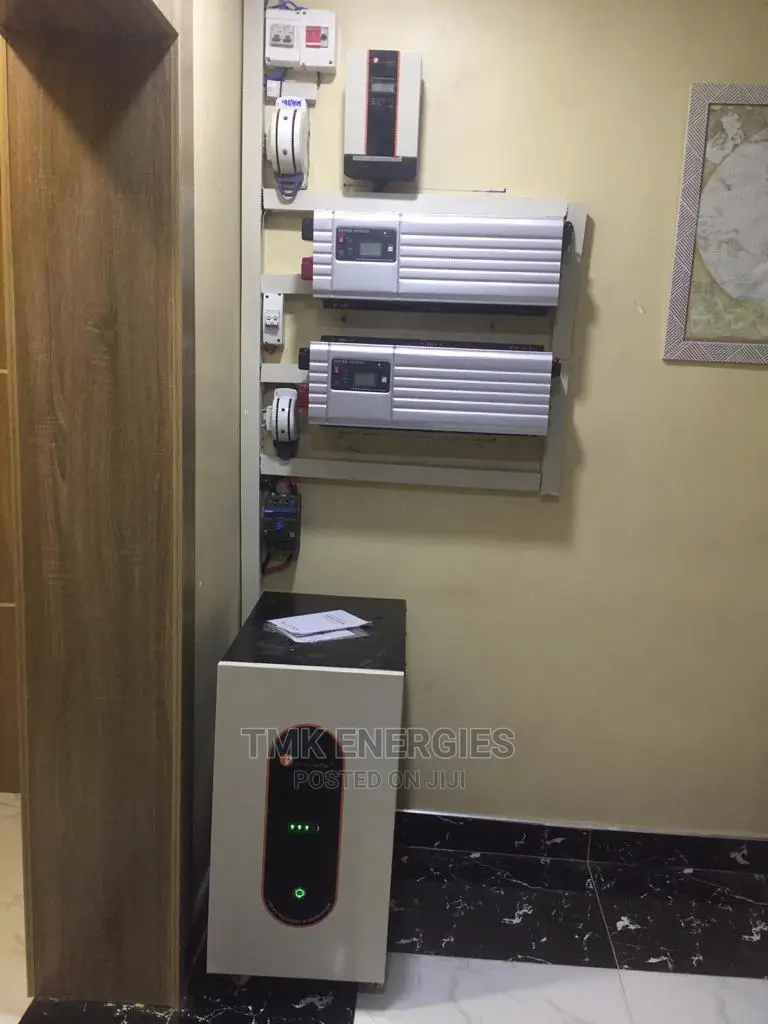 10kva Solar Installation With 15kwh Lithium Ion Battery
