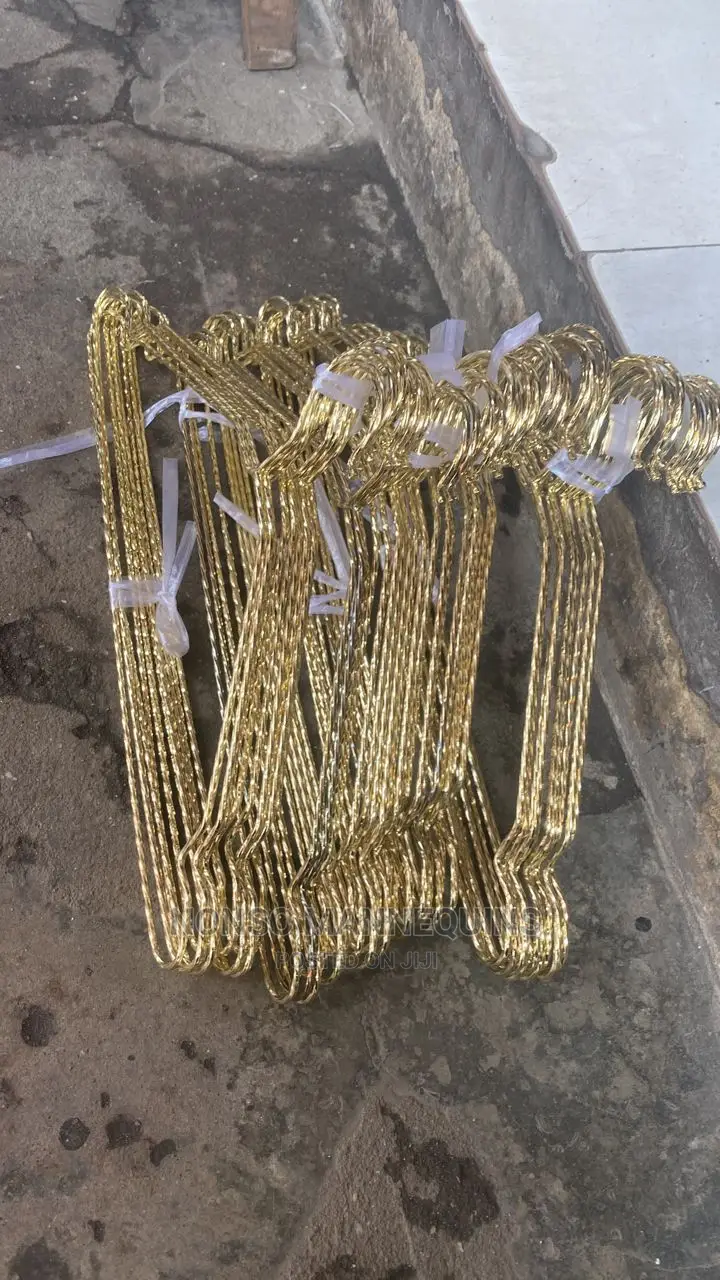 Twisted Gold Hangers New Design