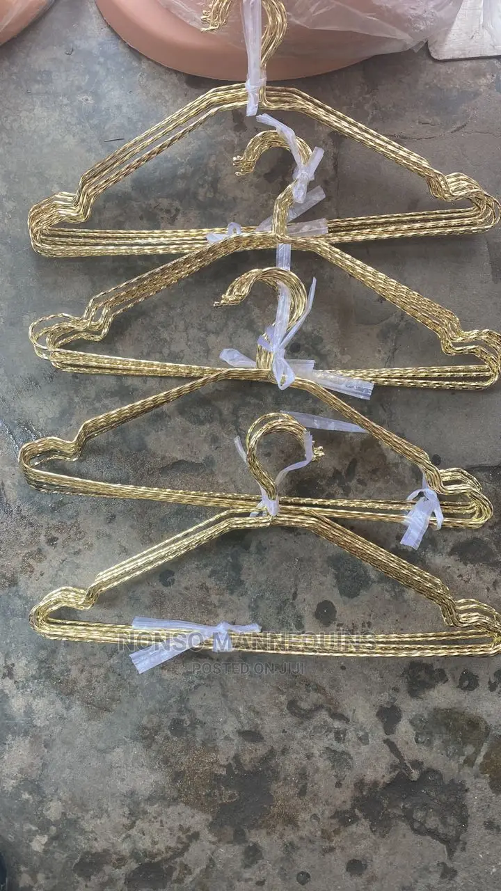 Twisted Gold Hangers New Design