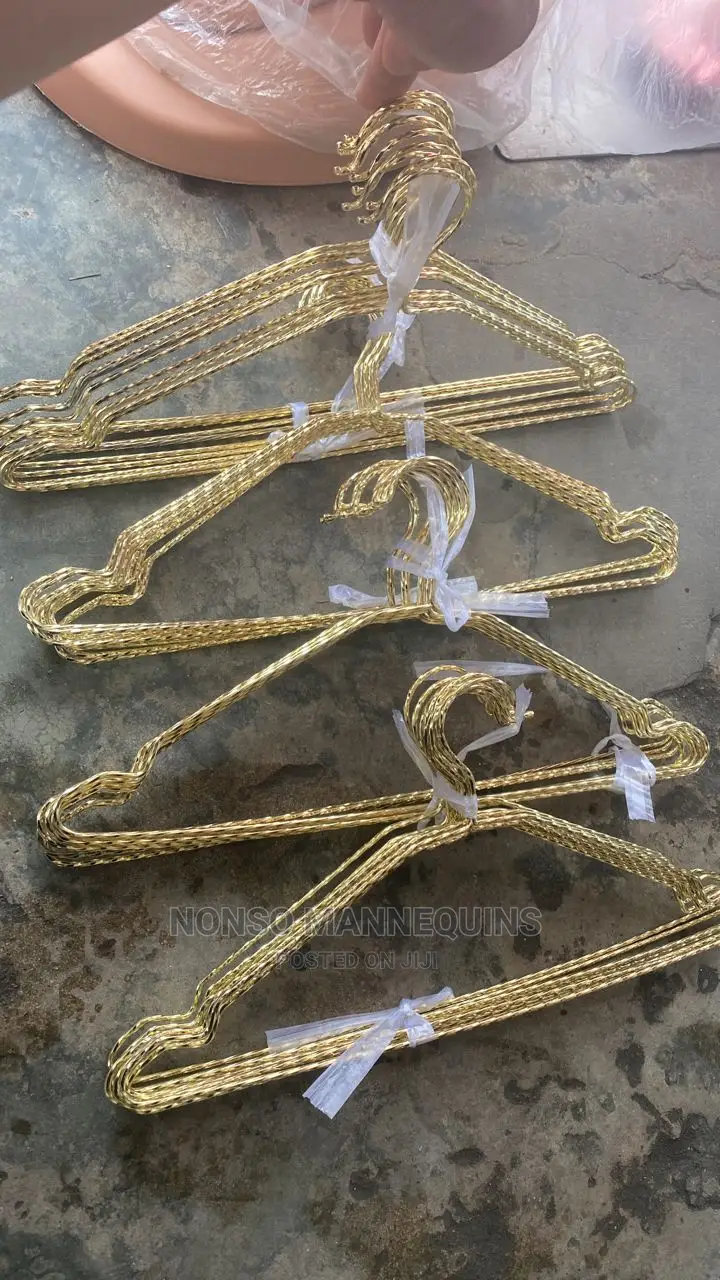 Twisted Gold Hangers New Design