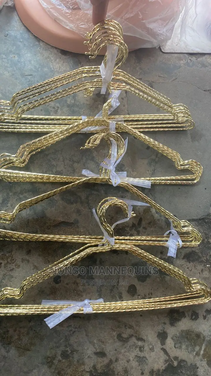 Twisted Gold Hangers New Design
