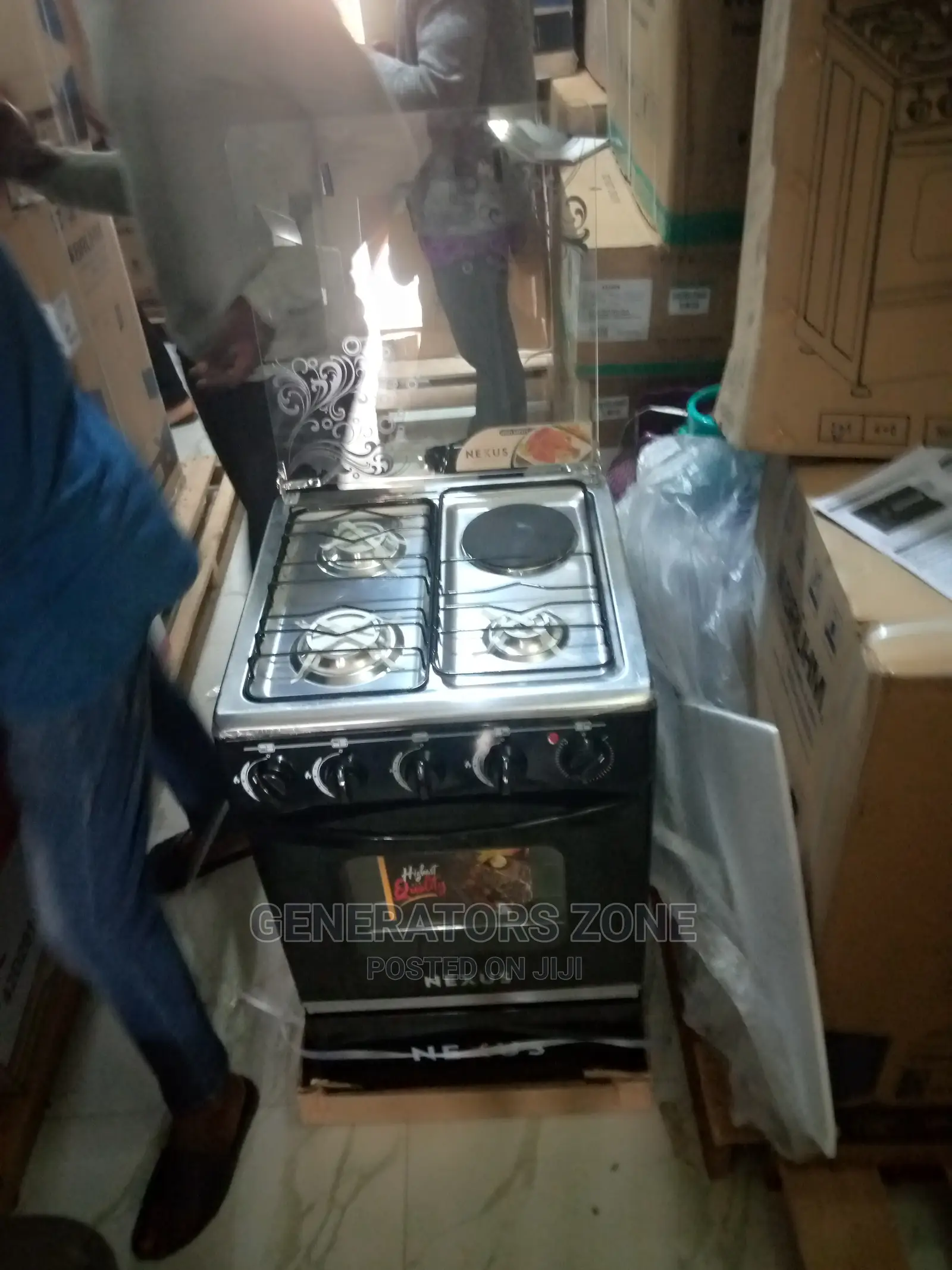 Affordable Nexus (3+1)Nx-5055 Gas Cooker