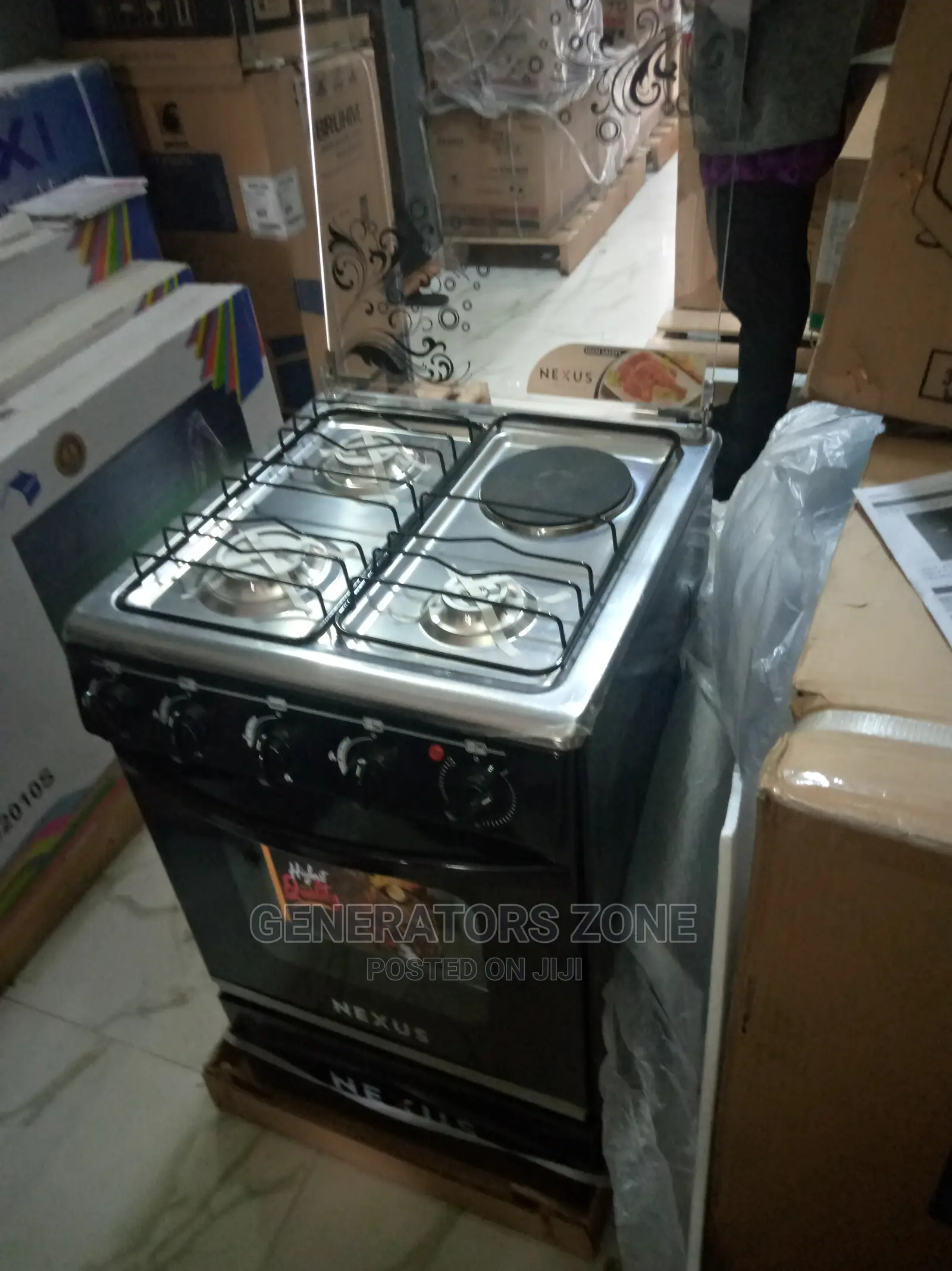 Nexus 3 Gas 1 Electric Nx-5055 Cooker