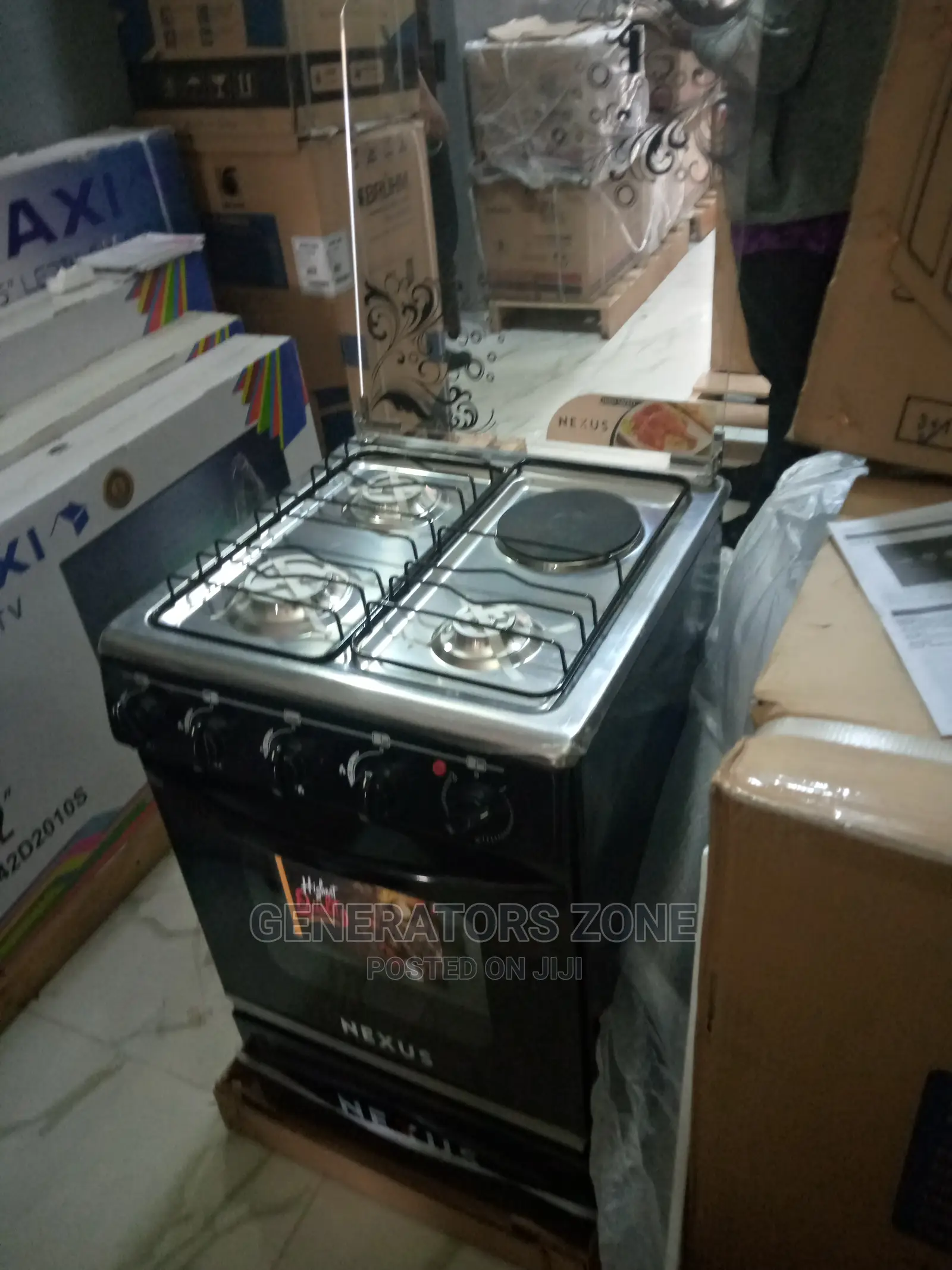 Nexus 3 Gas 1 Electric Cooker Nx-5055 With Oven