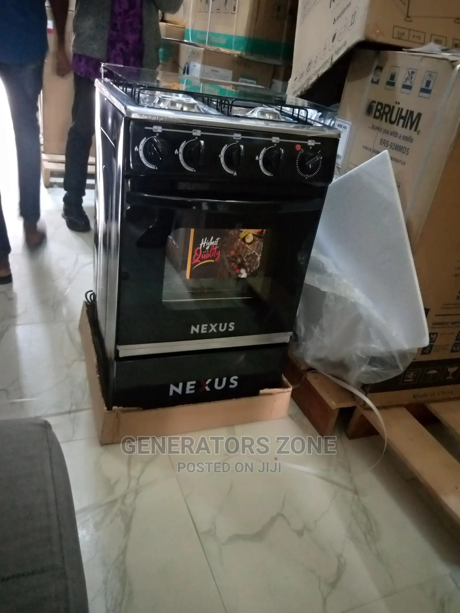 Nx-5055 3 Gas 1 Electric Cooker