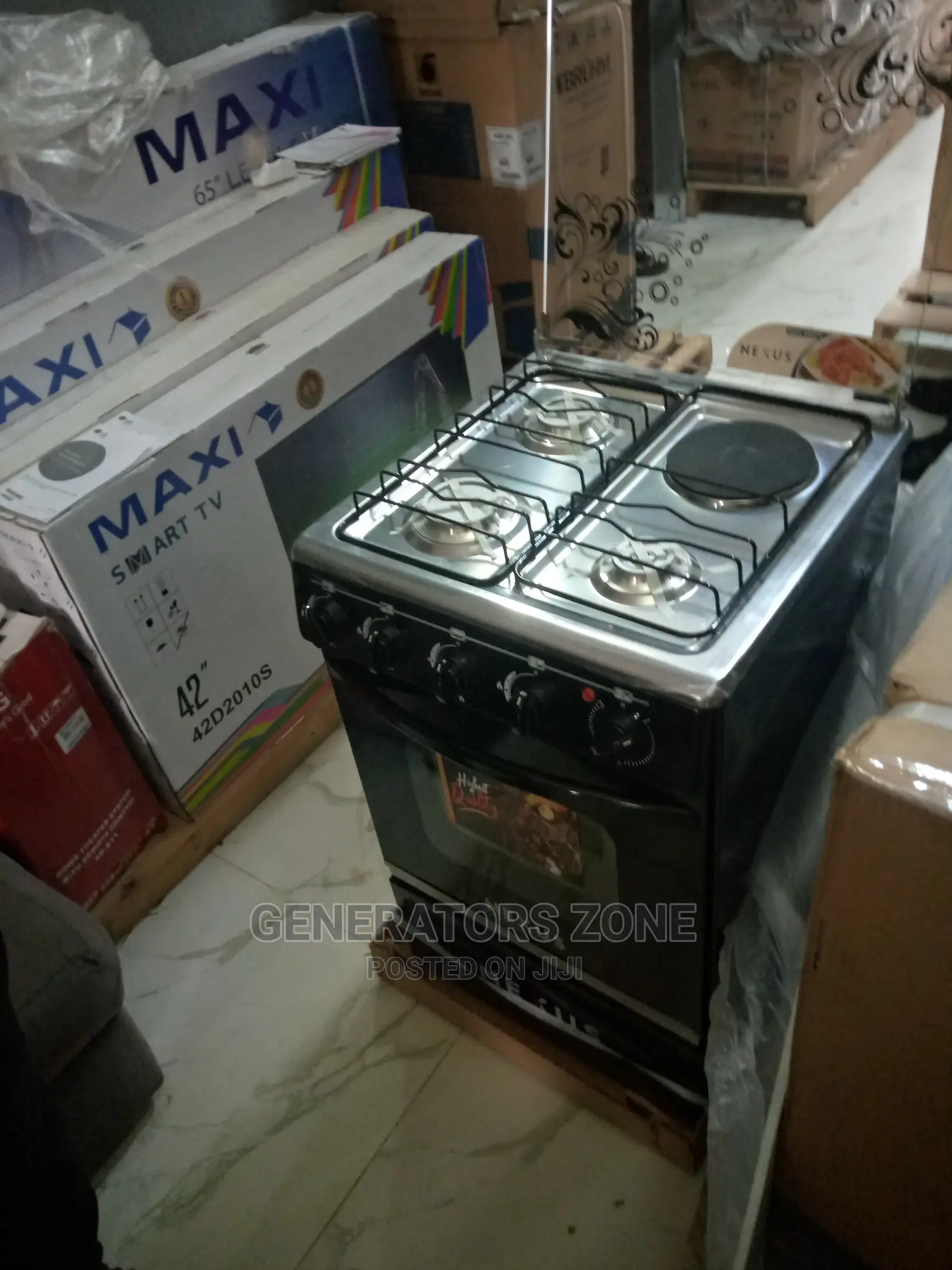 Nx-5055 3 Gas 1 Electric Cooker